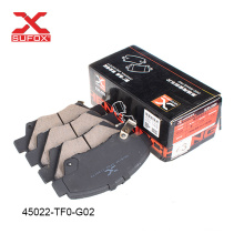 Soft Organic 45022-TF0-G02 Shim Brake Pads for Honda Fit Greiz Brake Auto System